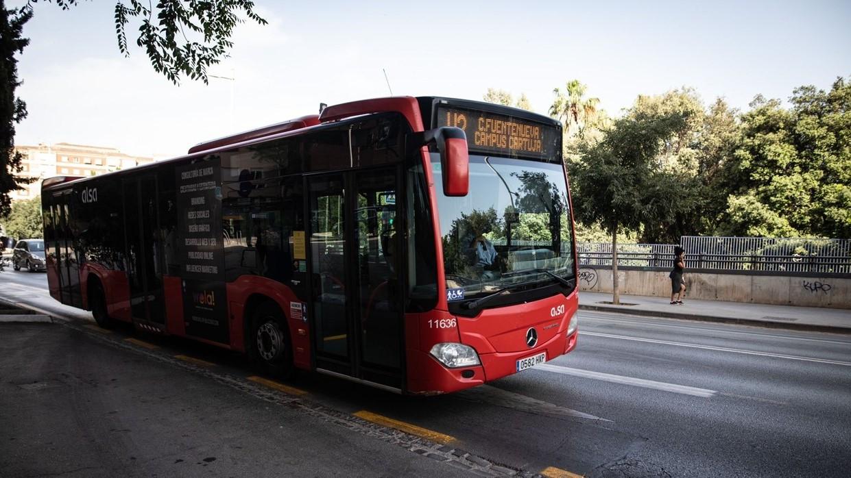 Bus in Granada