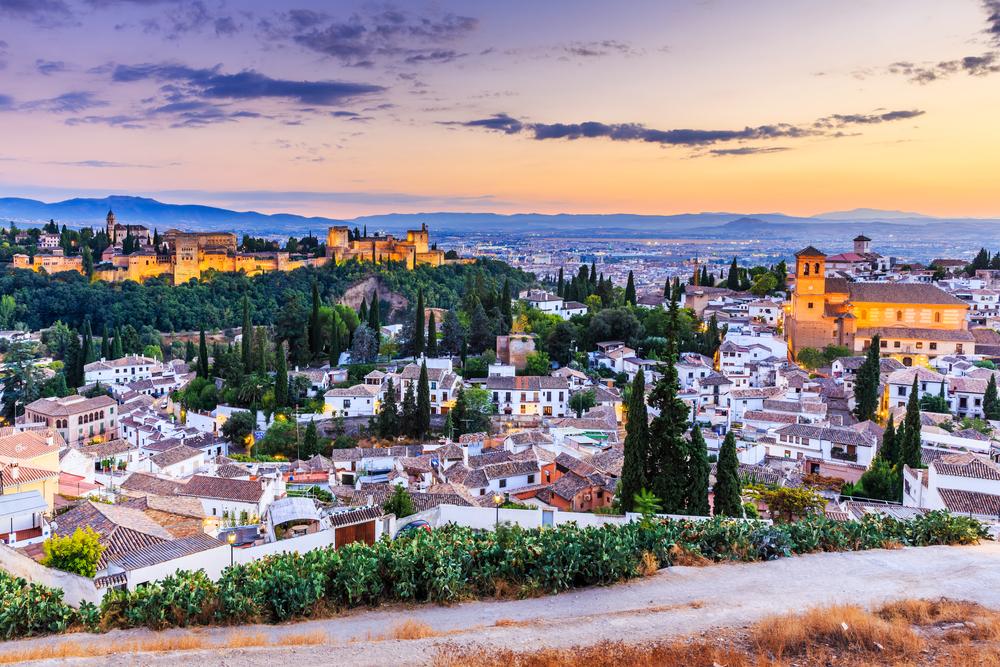 Sunset in Granada